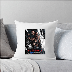 Deadly Mission Butterfly Pillows Cover