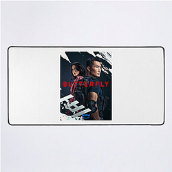 Hidden Past Butterfly Mouse Pads