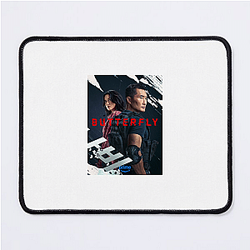 Hidden Past Butterfly Mouse Pads