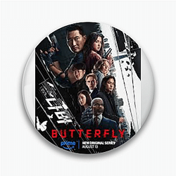 Deadly Mission Butterfly Pins