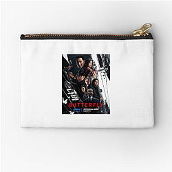 Deadly Mission Butterfly Zipper Pouches