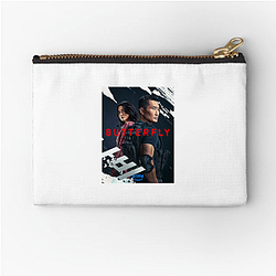 Hidden Past Butterfly Zipper Pouches