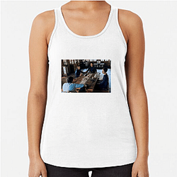 Secret Agency Butterfly Tank Tops