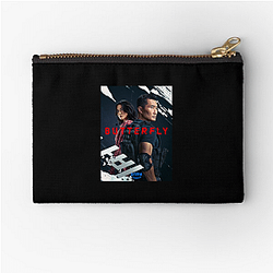 Hidden Past Butterfly Zipper Pouches