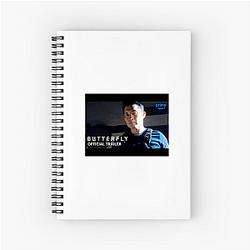 Global Espionage Butterfly Notebook