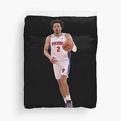 Cade Cunningham Basketball Rookie Duvet Cover