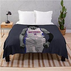 Cade Cunningham Vector Celebration Blanket