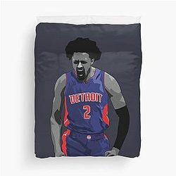 Cade Cunningham Vector Celebration Duvet Cover