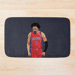 Cade Cunningham Vector Celebration Bath Mat