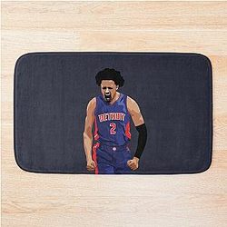 Cade Cunningham Vector Celebration Bath Mat