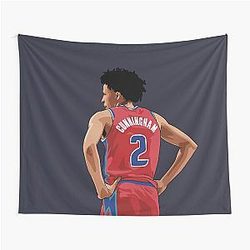 Cade Cunningham Vector Back Above Waist Tapestry