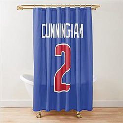 Cade Cunningham Jersey Shower Curtain