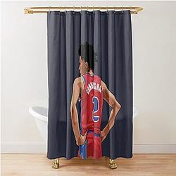 Cade Cunningham Back Above Waist Shower Curtain