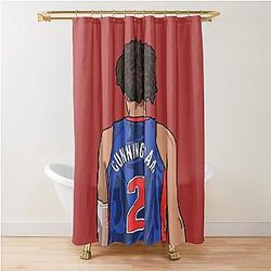 Cade Cunningham Back  Shower Curtain