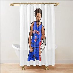 Cade Cunningham Celebratory Shower Curtain