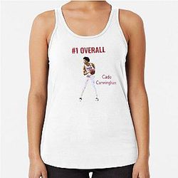 Cade Cunningham 1st Overall Pick Racerback Tank Top