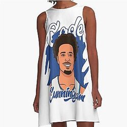 Cade Cunningham A-Line Dress