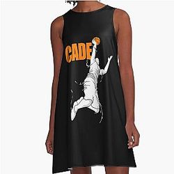 Cade Cunningham Pistons Basketball Gift A-Line Dress