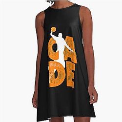 Cade Cunningham Pistons Basketball Gift A-Line Dress