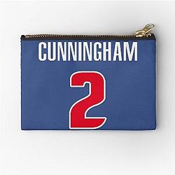 Cade Cunningham Pistons Zipper Pouch