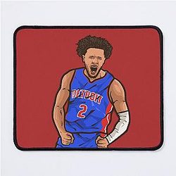 Cade Cunningham Cartoon Mouse Pad