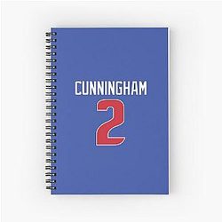 Cade Cunningham Jersey Spiral Notebook