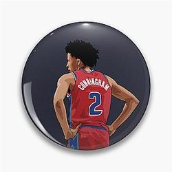 Cade Cunningham Vector Back Above Waist Pin
