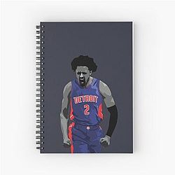 Cade Cunningham Celebration Spiral Notebook