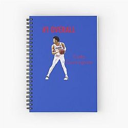 Cade Cunningham Overall Pick Spiral Notebook