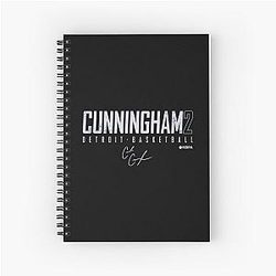 Cade Cunningham Elite Signature Spiral Notebook
