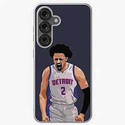 Cade Cunningham Vector Celebration Soft Case for Samsung Galaxy