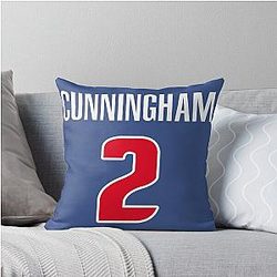 Cade Cunningham Pistons Throw Pillow