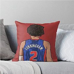 Cade Cunningham Throw Pillow