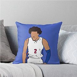 Cade Cunningham Celebration Throw Pillow