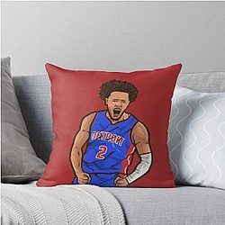Cade Cunningham Throw Pillow