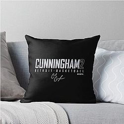 Cade Cunningham Elite Signature Throw Pillow