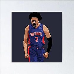 Cade Cunningham Vector Celebration