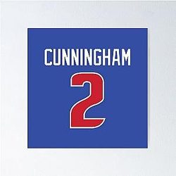 Cade Cunningham Jersey Poster