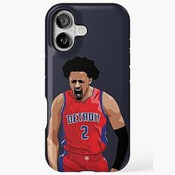 Cade Cunningham Vector Celebration Tough Case