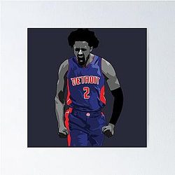 Cade Cunningham Vector Celebration