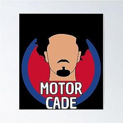 Motor Cade Cunningham Sticker