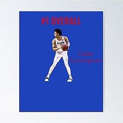 Cade Cunningham Overall Pick Poster