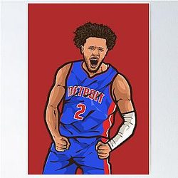 Cade Cunningham Celebration Poster