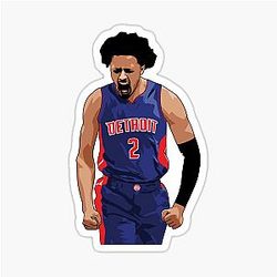 Cade Cunningham Vector Celebration Sticker