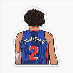 Cade Cunningham Back to Sticker
