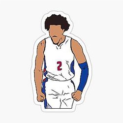 Cade Cunningham Celebration Sticker