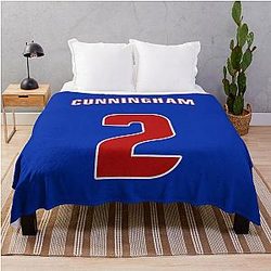 Cade Cunningham Jersey Blanket