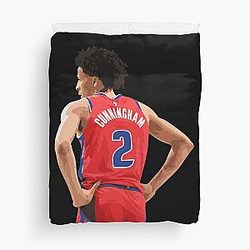 Cade Cunningham Rookie Of The Year Duvet Cover