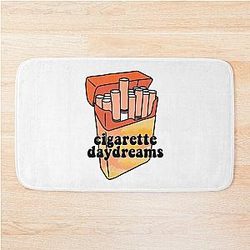 cage the elephant cigarette daydreams graphic (warm palette)   Bath Mat