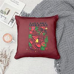 Cage The Elephant – Holiday Chaos in Psychedelic Colors Cage The Elephant Pillows